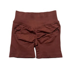 SculptaForHer Sculpt Scrunch Shorts | High Waisted Seamless Gym Shorts