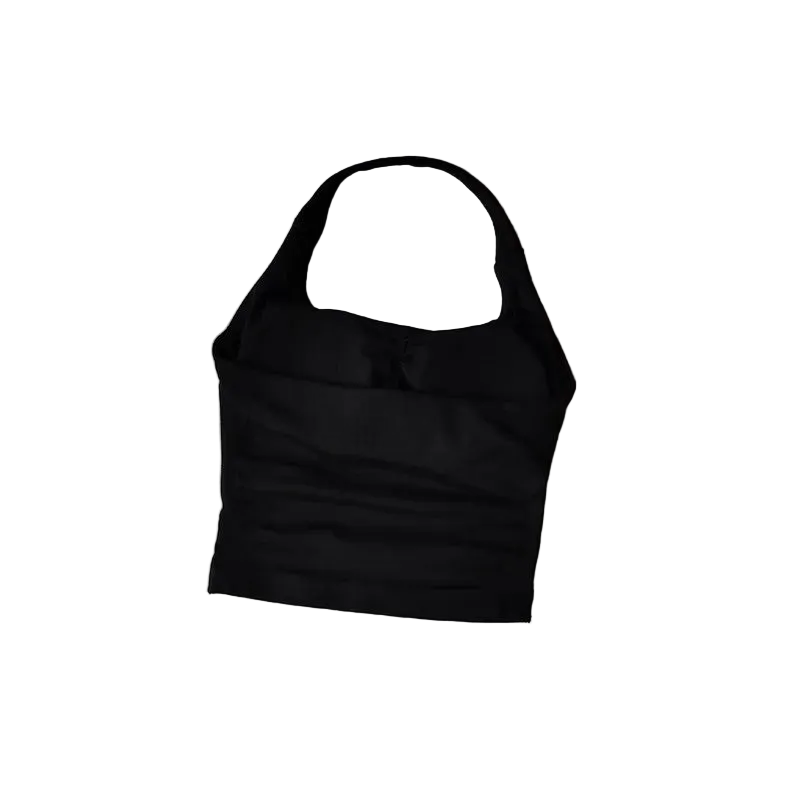 SculptForHer Halter Sports Bra | High Support Seamless Gym & Running Bra for Women