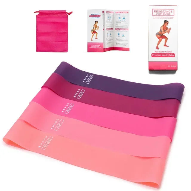 SculptForHer Booty Resistance Bands Set | Fabric Glute & Leg Workout Bands