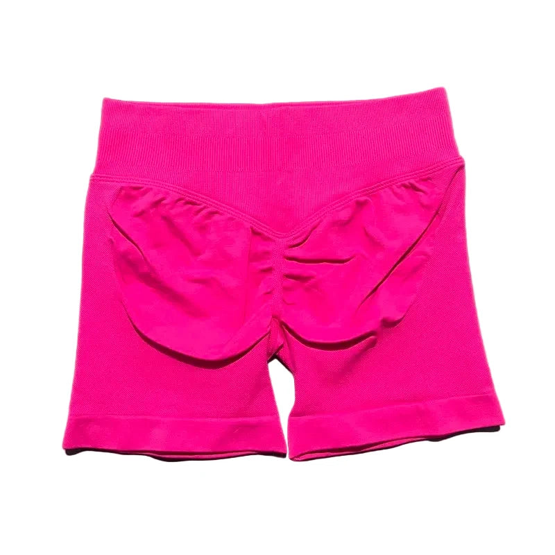 Sculpta™ Seamless Sculpt Scrunch Shorts | High Waist Gym & Running Shorts
