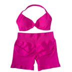 SculptForHer Sculpt Seamless Scrunch Bum Gym Set