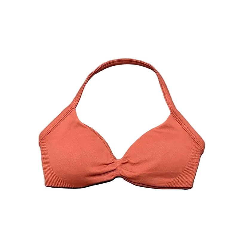 Sculpta™ Backless Strappy Sports Bra | Seamless Medium Support
