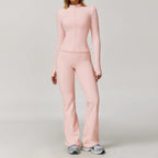 Women’s 2/3 Piece Long Sleeve Gym Set | Sculpting Activewear