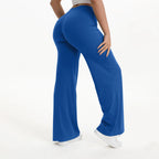 SculptForHer Women’s Straight Leg Gym Trousers – Soft Stretch Pilates, Yoga & Activewear Pants