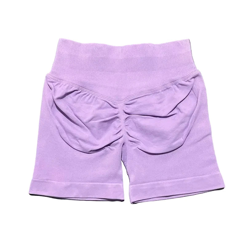 Sculpta™ Seamless Sculpt Scrunch Shorts | High Waist Gym & Running Shorts