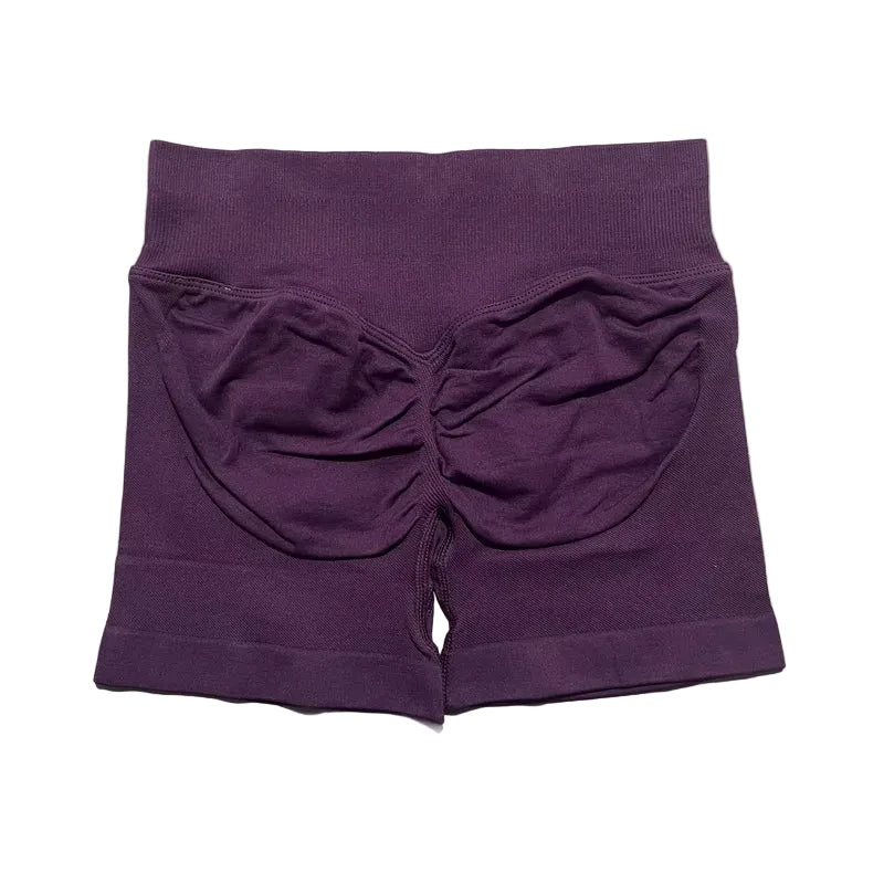Sculpta™ Seamless Sculpt Scrunch Shorts | High Waist Gym & Running Shorts