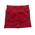 Sculpta™ Seamless Sculpt Scrunch Shorts | High Waist Gym & Running Shorts