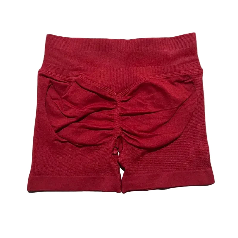 Sculpta™ Seamless Sculpt Scrunch Shorts | High Waist Gym & Running Shorts