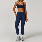 Women’s 2/3 Piece Long Sleeve Gym Set | Sculpting Activewear