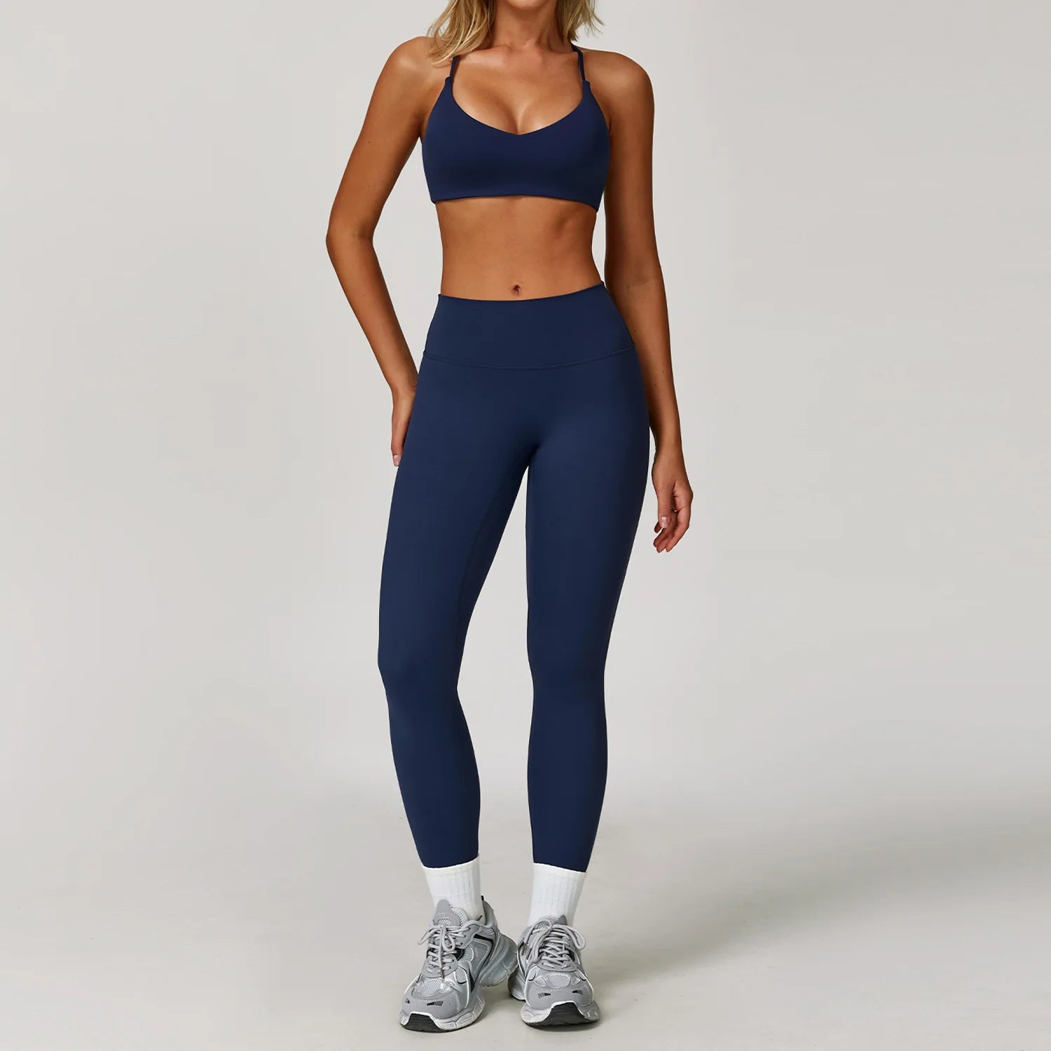 Women’s 2/3 Piece Long Sleeve Gym Set | Sculpting Activewear