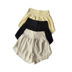 SculptForHer Women’s 2-in-1 Quick-Dry Running Shorts | High-Waisted Gym & Training Shorts