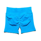 SculptaForHer Sculpt Scrunch Shorts | High Waisted Seamless Gym Shorts