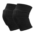 SculptForHer Compression Knee Pads (2 Pack) | Elastic Knee Support Sleeves with Thick EVA Padding for Gym, Volleyball, Running & Fitness