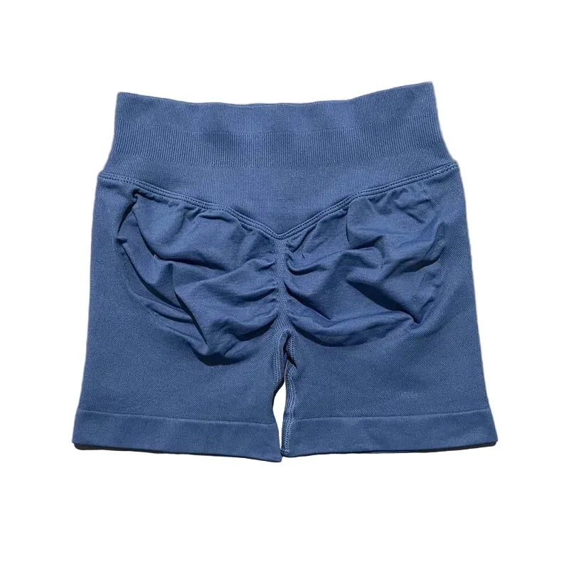 Sculpta™ Seamless Sculpt Scrunch Shorts | High Waist Gym & Running Shorts