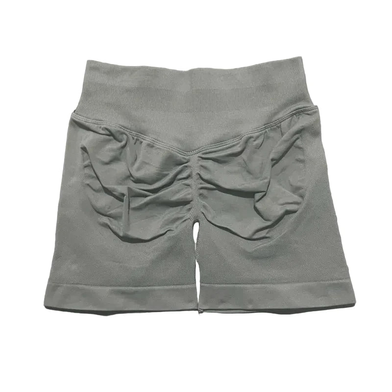 Sculpta™ Seamless Sculpt Scrunch Shorts | High Waist Gym & Running Shorts