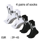 SculptForHer 4 Pair Performance Football Socks | Cushioned Breathable Sports Socks for Football, Running, Gym & Training