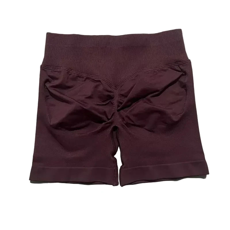 Sculpta™ Seamless Sculpt Scrunch Shorts | High Waist Gym & Running Shorts