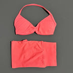 SculptForHer Women’s 2 Piece Scrunch Gym Set | High-Waisted Shorts & Strappy Sports Bra | Seamless Workout Outfit