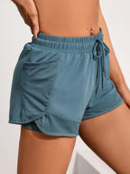 SculptForHer Women’s 2-in-1 Running Shorts | High-Waisted Quick-Dry Gym & Training Shorts