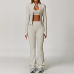 Women’s 2/3 Piece Long Sleeve Gym Set | Sculpting Activewear