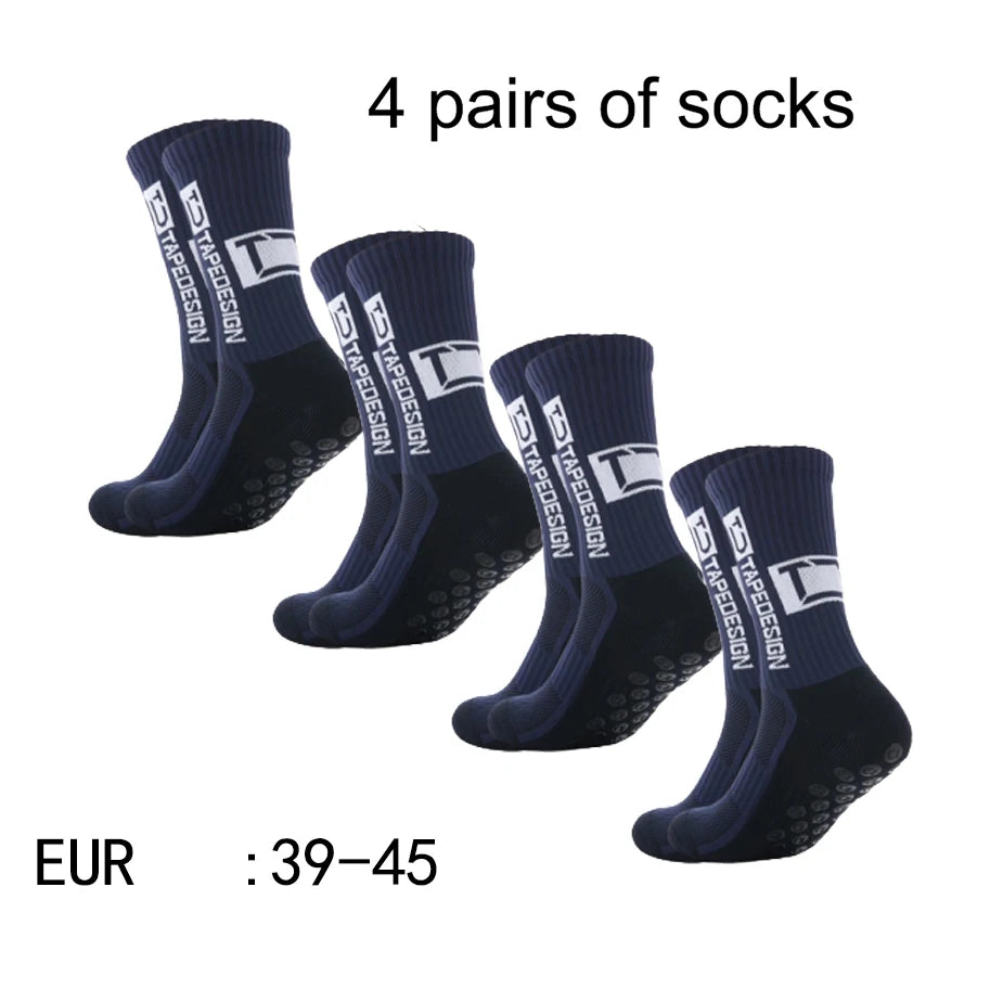 SculptForHer 4 Pair Performance Football Socks | Cushioned Breathable Sports Socks for Football, Running, Gym & Training