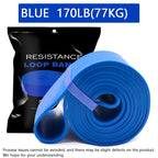 SculptForHer 20~230lbs Heavy-Duty Resistance Band Agility Training Workout Gym Equipment Yoga Pilates Accessories Rubber Band Home Gym