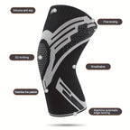 SculptForHer Compression Knee Support Sleeve | Breathable Elastic Knee Brace for Running, Gym & Sports