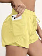 SculptForHer Women’s 2-in-1 Running Shorts | High-Waisted Quick-Dry Gym & Training Shorts