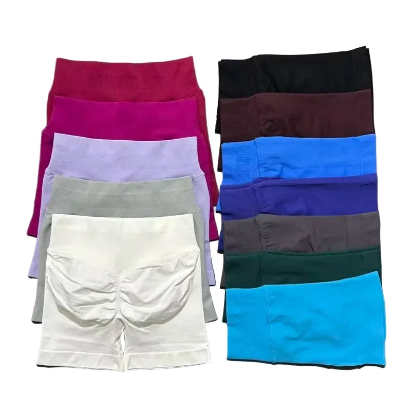 Sculpta™ Sculpt Scrunch Shorts | High Waisted Seamless Gym Shorts