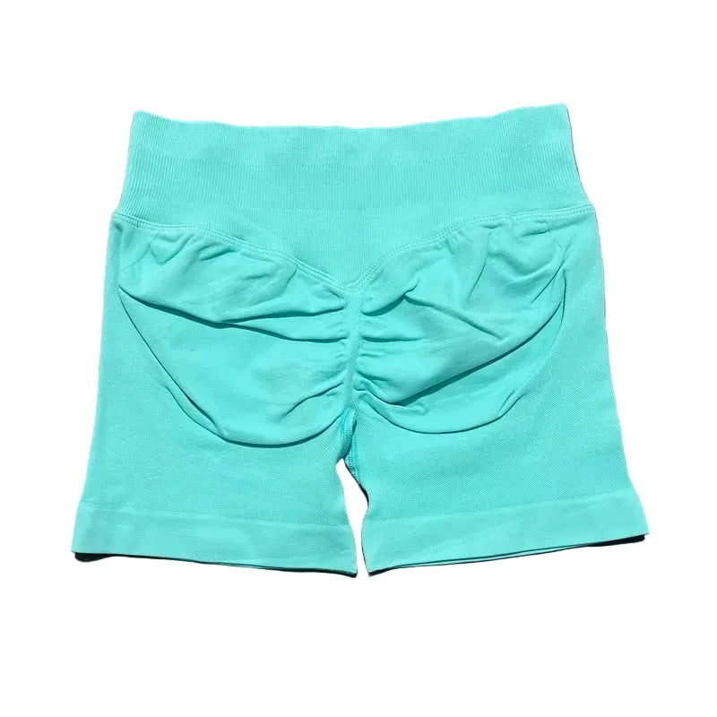 Sculpta™ Seamless Sculpt Scrunch Shorts | High Waist Gym & Running Shorts