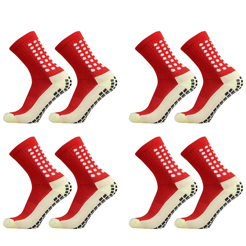 SculptForHer Anti-Slip Grip Football Socks | Non-Slip Sports Socks for Football, Running, Gym, Rugby & Training (1, 2 or 4 Pairs)