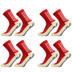 SculptForHer Anti-Slip Grip Football Socks | Non-Slip Sports Socks for Football, Running, Gym, Rugby & Training (1, 2 or 4 Pairs)