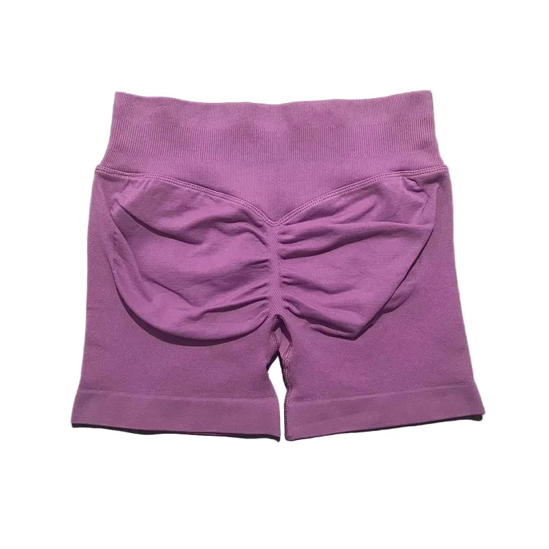 Sculpta™ Seamless Sculpt Scrunch Shorts | High Waist Gym & Running Shorts
