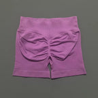 SculptaForHer Sculpt Scrunch Shorts | High Waisted Seamless Gym Shorts