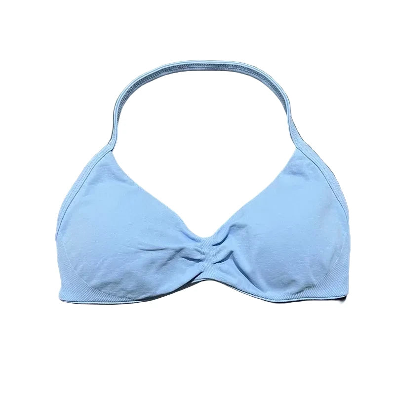 Sculpta™ Backless Strappy Sports Bra | Seamless Medium Support