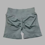 SculptaForHer Sculpt Scrunch Shorts | High Waisted Seamless Gym Shorts