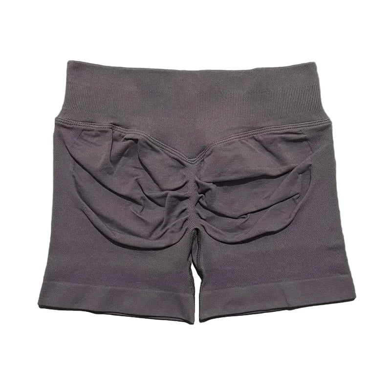 Sculpta™ Seamless Sculpt Scrunch Shorts | High Waist Gym & Running Shorts