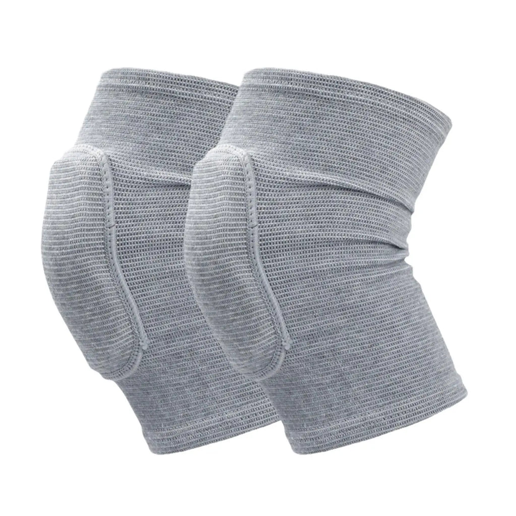 SculptForHer Compression Knee Pads (2 Pack) | Elastic Knee Support Sleeves with Thick EVA Padding for Gym, Volleyball, Running & Fitness