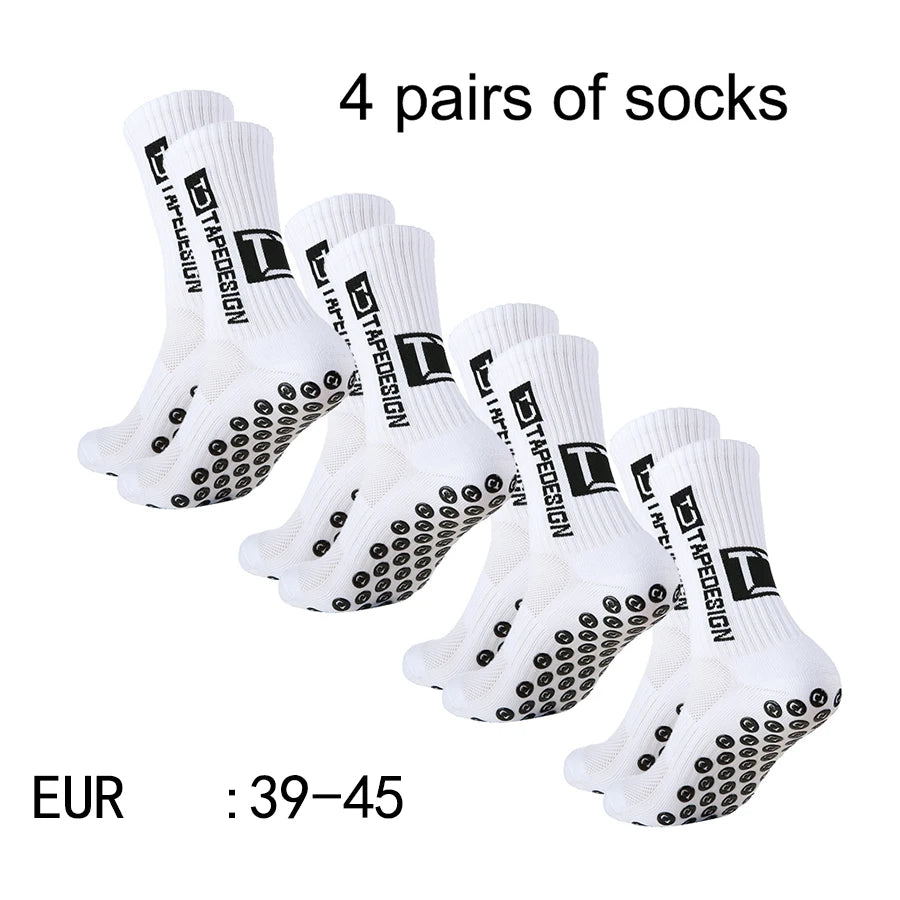 SculptForHer 4 Pair Performance Football Socks | Cushioned Breathable Sports Socks for Football, Running, Gym & Training