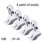 SculptForHer 4 Pair Performance Football Socks | Cushioned Breathable Sports Socks for Football, Running, Gym & Training