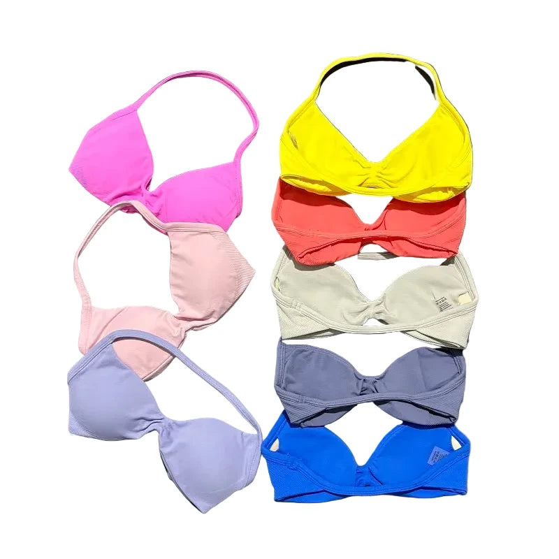 Sculpta™ Backless Strappy Sports Bra | Seamless Medium Support