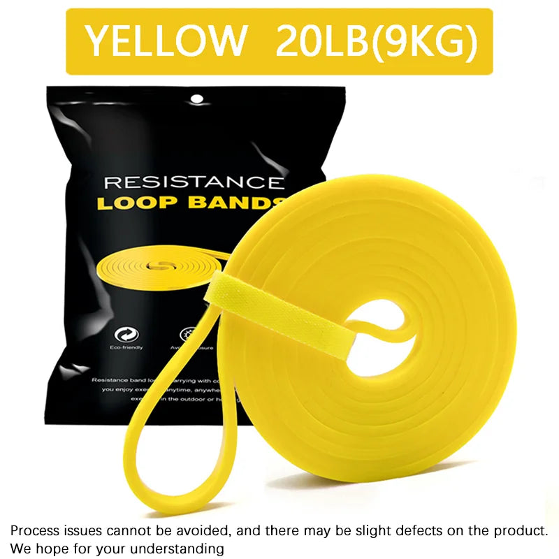 SculptForHer 20~230lbs Heavy-Duty Resistance Band Agility Training Workout Gym Equipment Yoga Pilates Accessories Rubber Band Home Gym