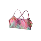 SculptForHer Cross Back Sports Bra | Women’s High Support Seamless Running & Gym Bra